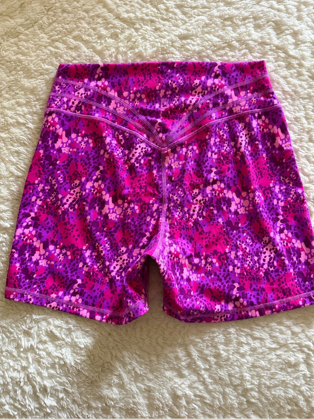 Buffbunny legacy shorts 4” pop rocks fashun print